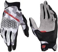 Leatt Adventure X-Flow 7.5 Short Camo, guantes M male Negro/Gris/Gris Claro