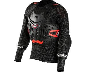 Leatt Body Protector 4.5 Camiseta Protectora de Motocross para Niños, negro, Talla L/XL