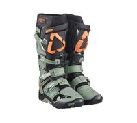 Leatt, Botas de moto Unisex adulto, Schwarz Grün, 42 EU