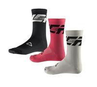 Leatt Calcetines técnicos Mtb Endurance V26 | Paquete de 3 pares | L/xl/eu43-48/uk8.5-12.5/us9-13