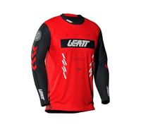 Leatt Camiseta de niño técnica MTB Gravity 4.0 de Manga Larga - para Enduro y Downhill | Rojo | Xl/eu150/160 cm