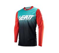Leatt Camiseta Jersey 4.5 X-Flow Azul Motocross Enduro MX Off-Road ATV