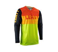 Leatt 4.5 Lite Maillot de Motocross, verde-naranja, tamaño XL para Hombres