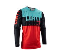 Leatt Camiseta Motocross Enduro 4.5 Lite Lite Fuel Rojo MX Off-Road Quad