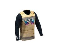 Leatt Camiseta MTB Gravity 3.0-XL-Woody técnica Deportiva, Negro, Extra-Large Unisex Adulto