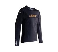 Leatt Camiseta MTB Gravity 4.0-M-Negro técnica Deportiva, Medium Unisex Adulto
