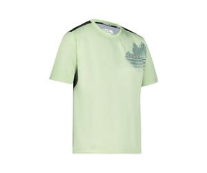 Leatt Camiseta MTB Trail 1.0 X-Flow-M-Verde Aqua técnica Deportiva, Medium Unisex Adulto