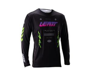 Leatt Camiseta técnica MTB Gravity 4.0 de Manga Larga | Negro | L/us42/eu52