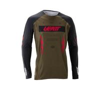 Leatt Camiseta técnica MTB Transpirable Gravity 5.0 | Marrón | Xl/us44/eu54