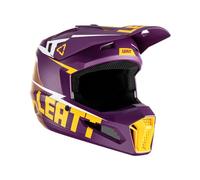 Leatt Casco de Moto 3.5 con tecnología Protectora 360° Turbinas para niños