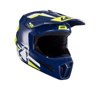 LEATT Casco Moto 3.5 con tecnología Turbine 360° para niños M - 1024060620