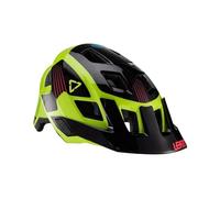 Leatt MTB All Mountain 1.0 Casco de bicicleta para niños, negro-amarillo