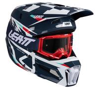 LEATT Cascos Kit Moto 3.5 Blue 2025 XS