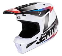 LEATT Cascos Moto 2.5 Black / White 2024 S