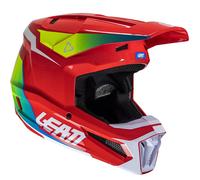 Leatt 2.5 Red, casco de motocross XL male Rojo/Blanco/Amarillo/Verde