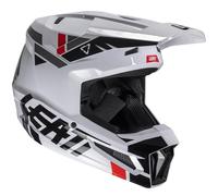 LEATT Cascos Moto 2.5 White 2025 XL