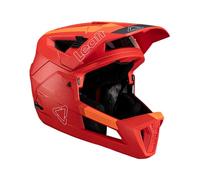 Leatt Casque MTB Enduro 4.0-Rouge Red-M 55-59cm Casco Rojo, Unisex Adulto