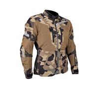 Leatt Adventure FlowTour 7.5 Camo, chaqueta textil impermeable S male Negro/Marrón/Beige