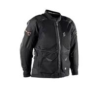 Leatt ADV Multitour 8.5 Chaqueta Textil Impermeable, negro-marrón, tamaño M para Hombres