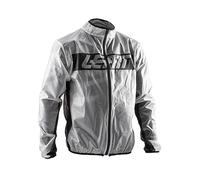 Leatt Race Cover Chaqueta de lluvia de Motocross, transparente, Talla L