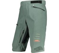 Leatt DBX 5.0 MTB Pantalones cortos para bicicletas, verde venenoso, Talla M