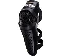 Leatt Dual Axis Pro Protectores de rodilla y espinilla, negro, Talla L/XL