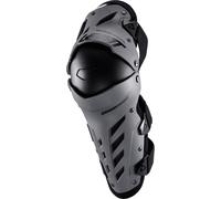 Leatt Dual Axis Protectores de rodilla y espinilla, gris, Talla S/M