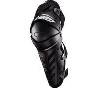 Leatt Dual Axis Protectores de rodilla y espinilla, negro, Talla XXL