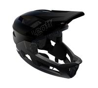 LEATT Full-face MTB helmet Enduro 3.0 with removabl Unisex Black S - 1023014650