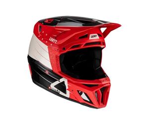 LEATT Full-Face MTB Helmet Gravity 8.0 with 4-Density Anti Impact Foam Casco Urbano, Unisex Adulto, Multicolor, One Size