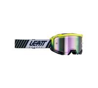Leatt Velocity 4.5 Iriz Stripes Gafas de motocross, negro-amarillo para Hombres