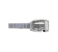 Leatt Gafas Velocity 4.5, color blanco, transparente, 83%
