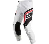 Leatt GPX 2.5 Junior Pantalón, Blanco/Negro, Talla XS