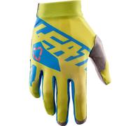 Leatt GPX 2.5 X-Flow Guantes, Verde/Azul, Talla M