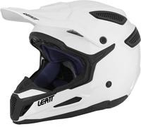 Leatt GPX 5.5 Casco de motocross, blanco, tamaño L para Hombres