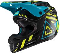 Leatt GPX 5.5 Composite V19.1 Casco de motocross, negro/verde, Talla L (59/60)
