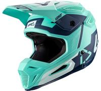 Leatt GPX 5.5 V20.1 Aqua Casco de motocross, turquesa, Talla XXL (63/64)