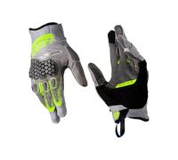 Leatt ADV Hydradri 5.5 Short Guantes de moto impermeables, gris-verde, tamaño 2XL para Hombres