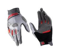 Leatt ADV X-Flow 5.5 Short Guantes de moto, gris-rojo, tamaño XL para Hombres