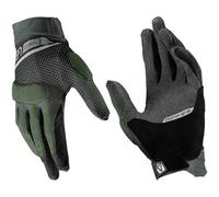 Leatt ADV X-Flow 5.5 Short Guantes de moto, negro-verde, tamaño M para Hombres