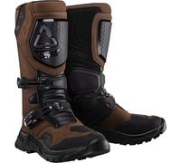 Leatt HydraDri 7.5 Botas de motocross impermeables, marrón, Talla 38