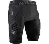Leatt Impact 3DF 3.0 Pantalones cortos Protector de Motocross, negro, Talla XL