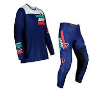 Leatt Kids MX Combo 3.5 Ride - Kit para niños (talla XL), color azul