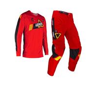 Leatt 3.5 S24 Red, conjunto jersey/textil pantalón niños L male Rojo/Negro/Amarillo