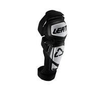 Leatt 3.0 EXT Protectores de rodilla y espinilla, negro-blanco, tamaño L XL