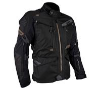 Leatt Adventure MultiTour 7.5, chaqueta textil impermeable L male Negro/Gris