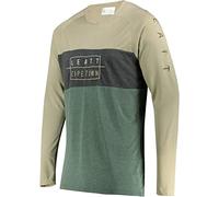 Leatt Maglia MTB Gravity 2.0, S, Ivy, Maillot MTB Gravity 2 Unisexo, Verde, S