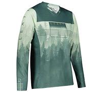 Leatt Maglia MTB Gravity 4.0, M, Ivy Maillot 4, Verde, Unisexo