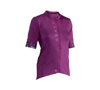 Leatt Maillot MTB Endurance 5.0 Mujer-XS-Púrpura Camiseta técnica Deportiva, Morado