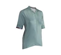 Leatt Maillot MTB Endurance 5.0 Mujer-XS-Verde Pistachio Camiseta técnica Deportiva